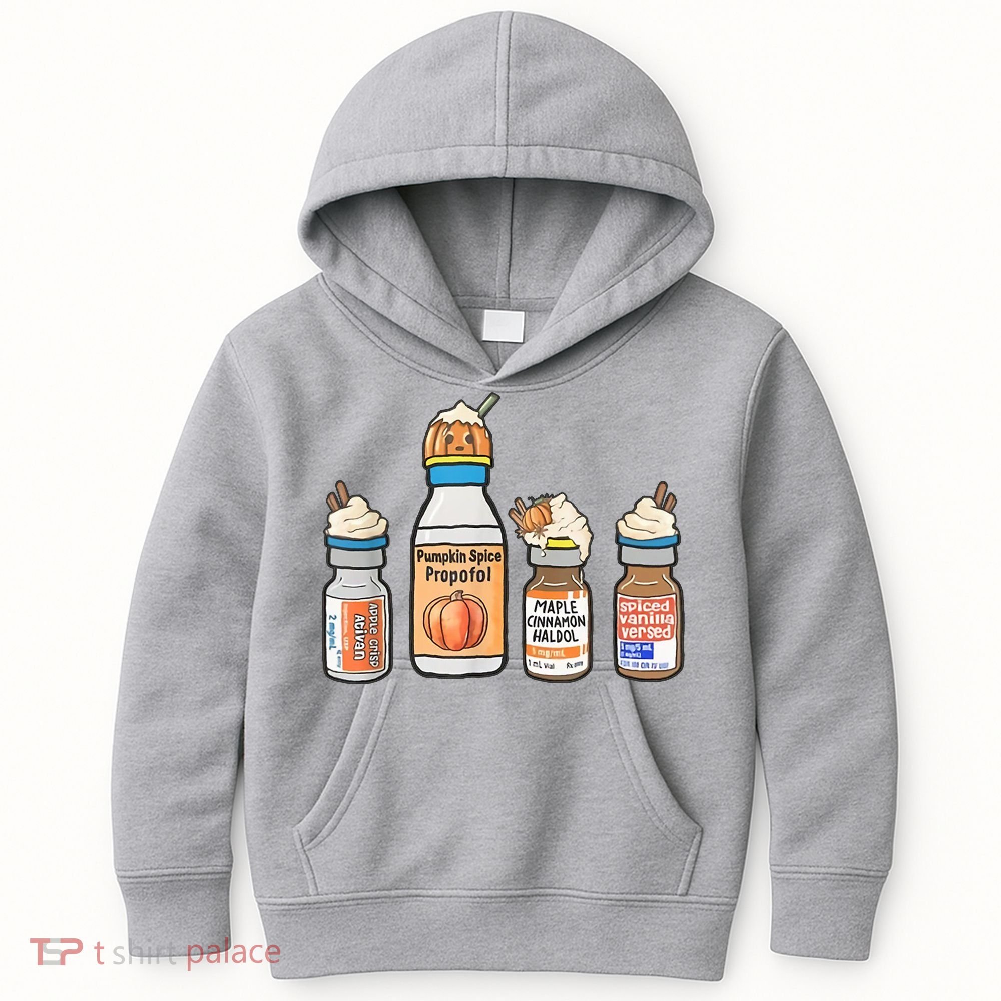 Halloween Fall Nurse Funny Kids Hoodie