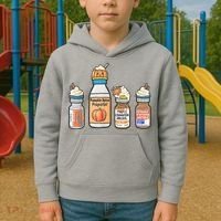 Halloween Fall Nurse Funny Kids Hoodie thumb 2