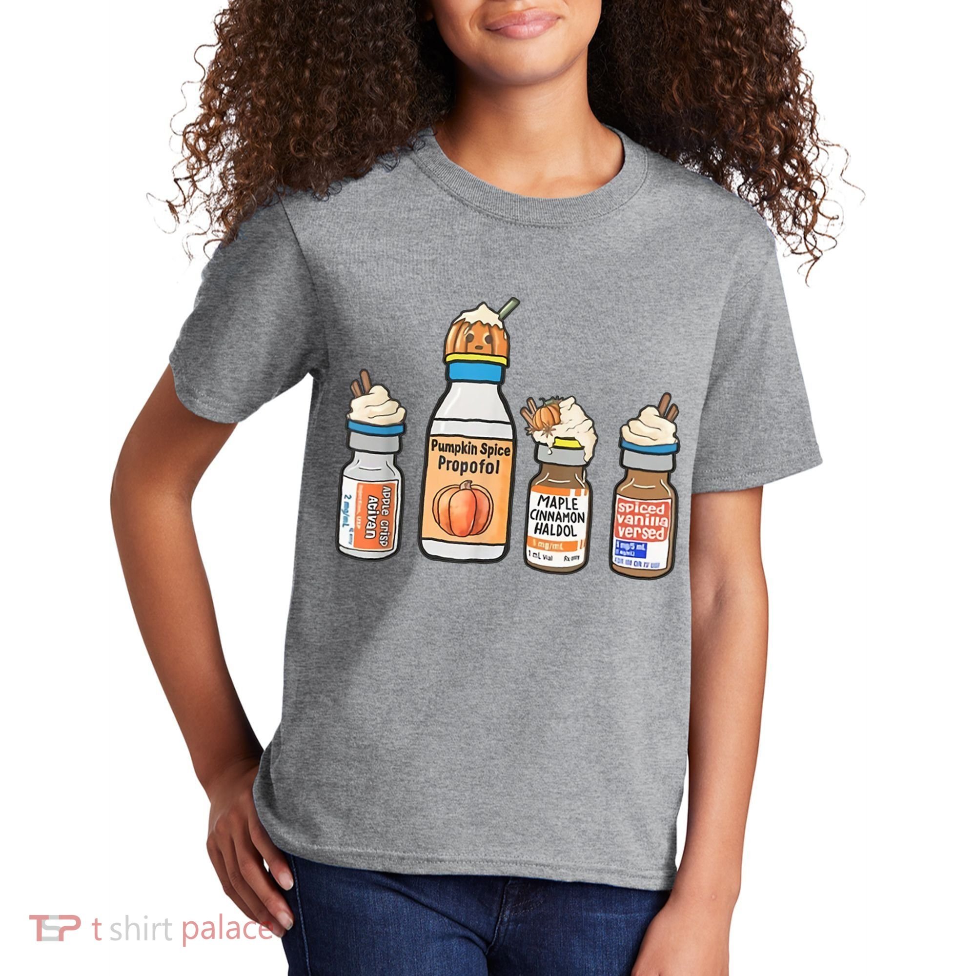 Halloween Fall Nurse Funny Kids T-Shirt