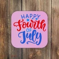 Happy Fourth Of July Celebration Coaster thumb 0