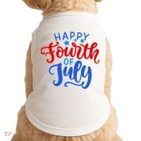 Happy Fourth Of July Celebration Doggie Tank thumb 0