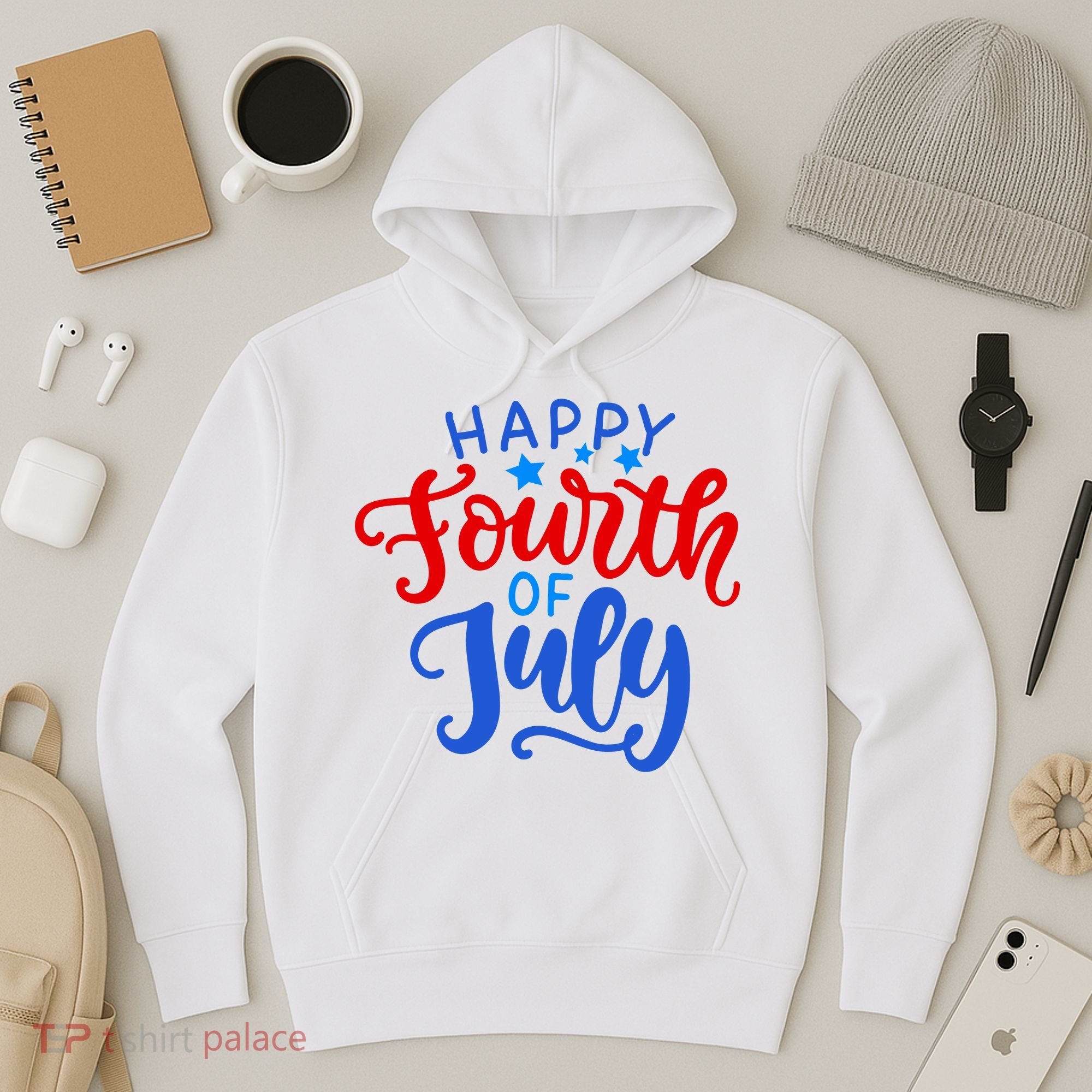 Happy Fourth Of July Celebration Hoodie