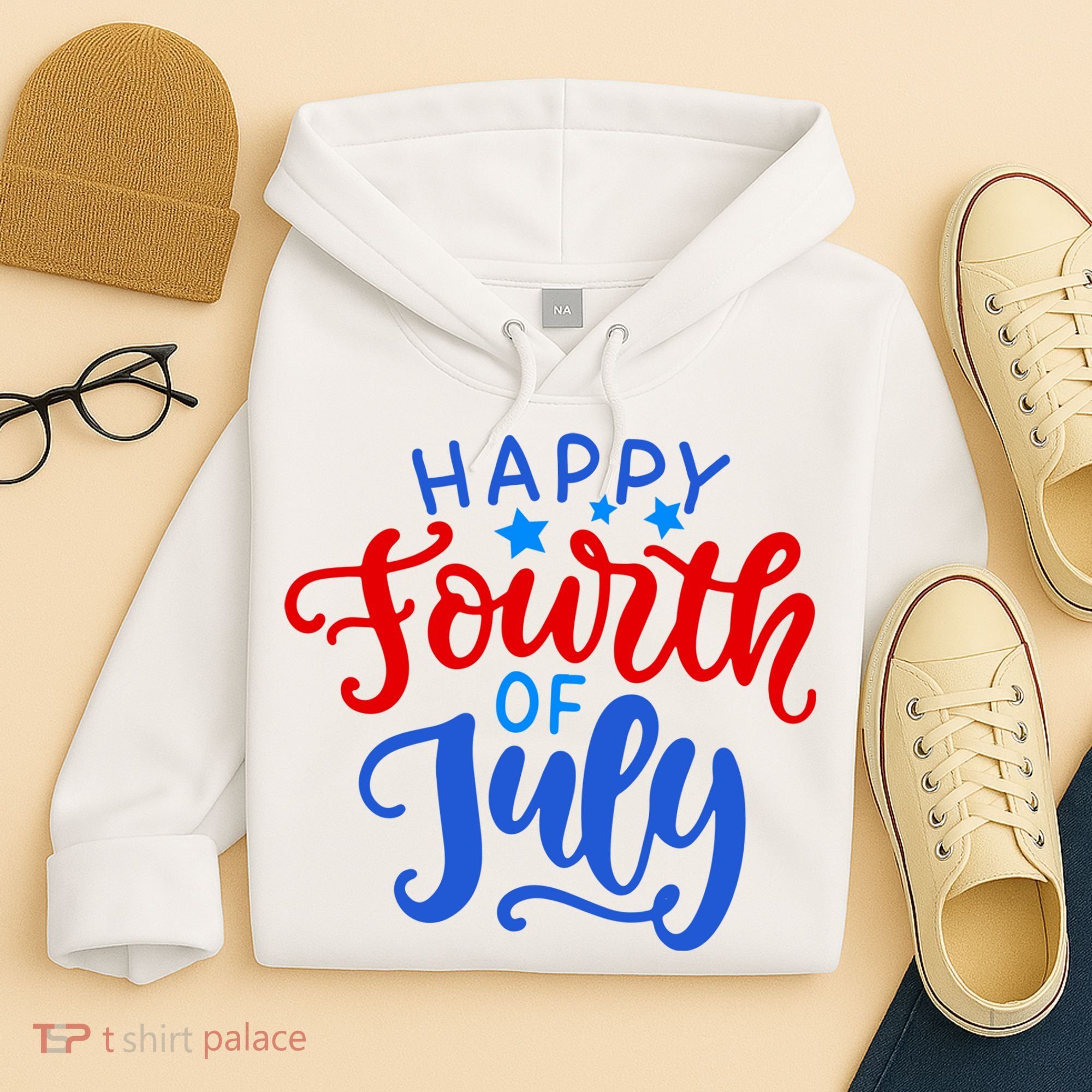 Happy Fourth Of July Celebration Hoodie