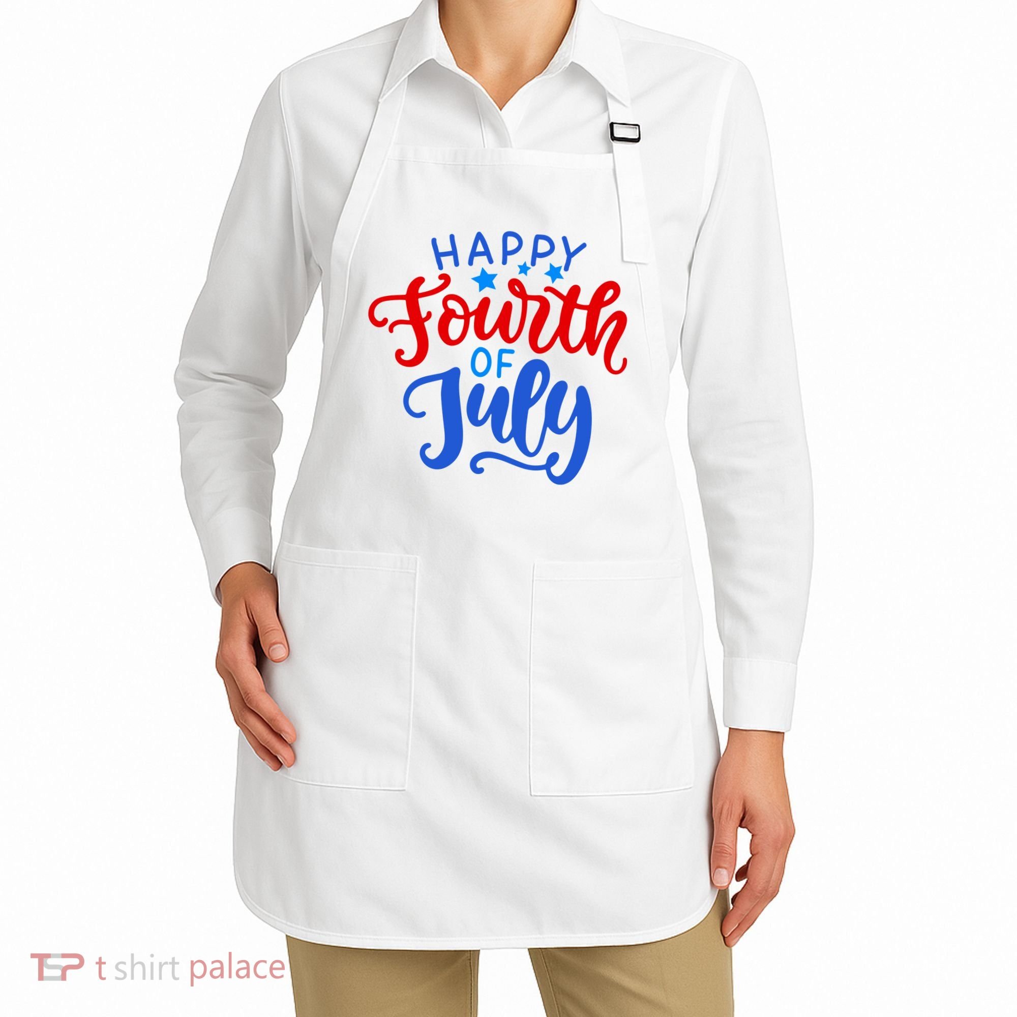 Happy Fourth Of July Celebration Apron