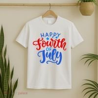 Happy Fourth Of July Celebration T-Shirt thumb 2