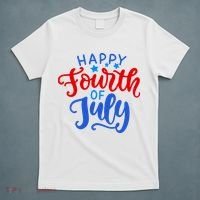 Happy Fourth Of July Celebration T-Shirt thumb 5