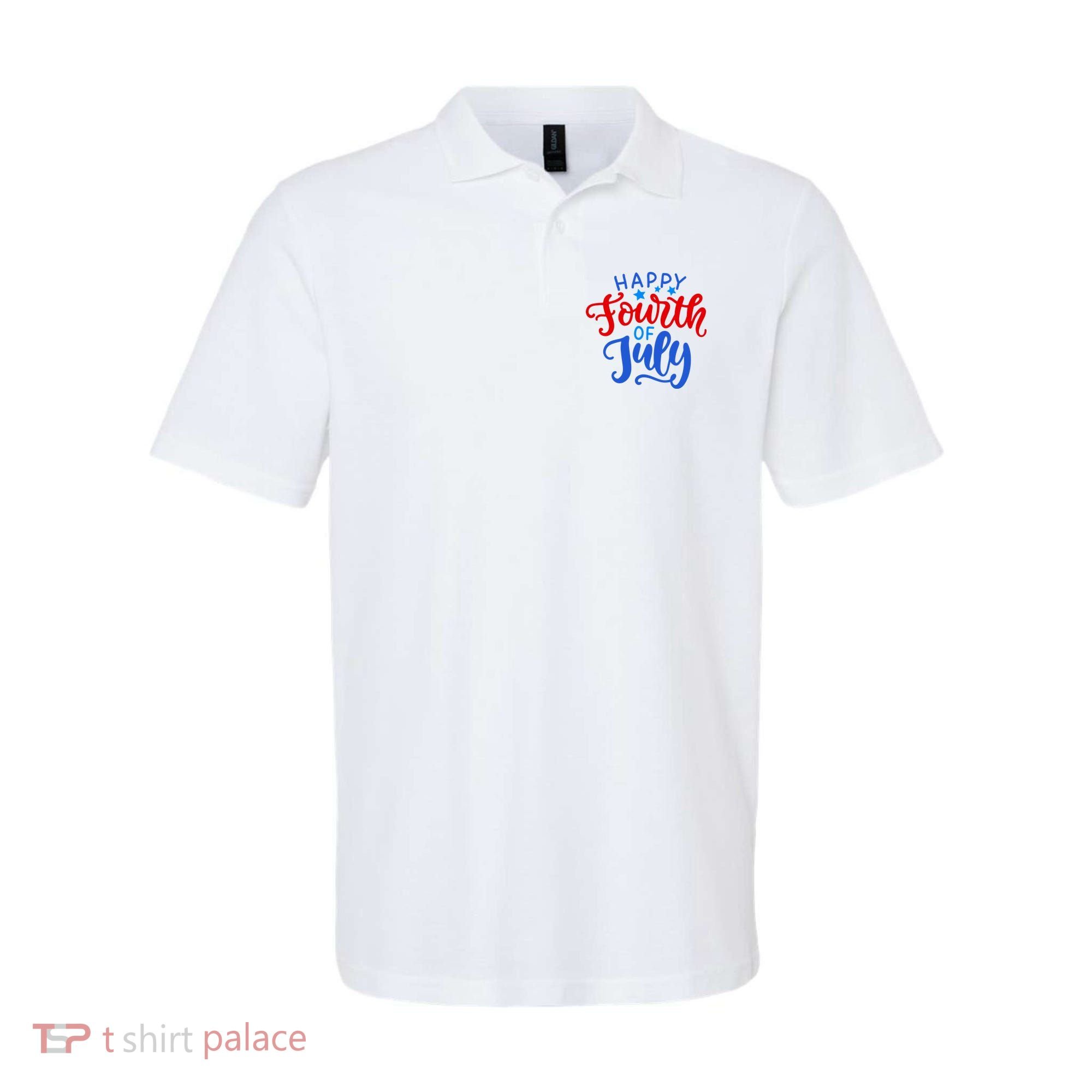 Happy Fourth Of July Celebration Polo