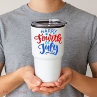 Happy Fourth Of July Celebration Tumbler thumb 2