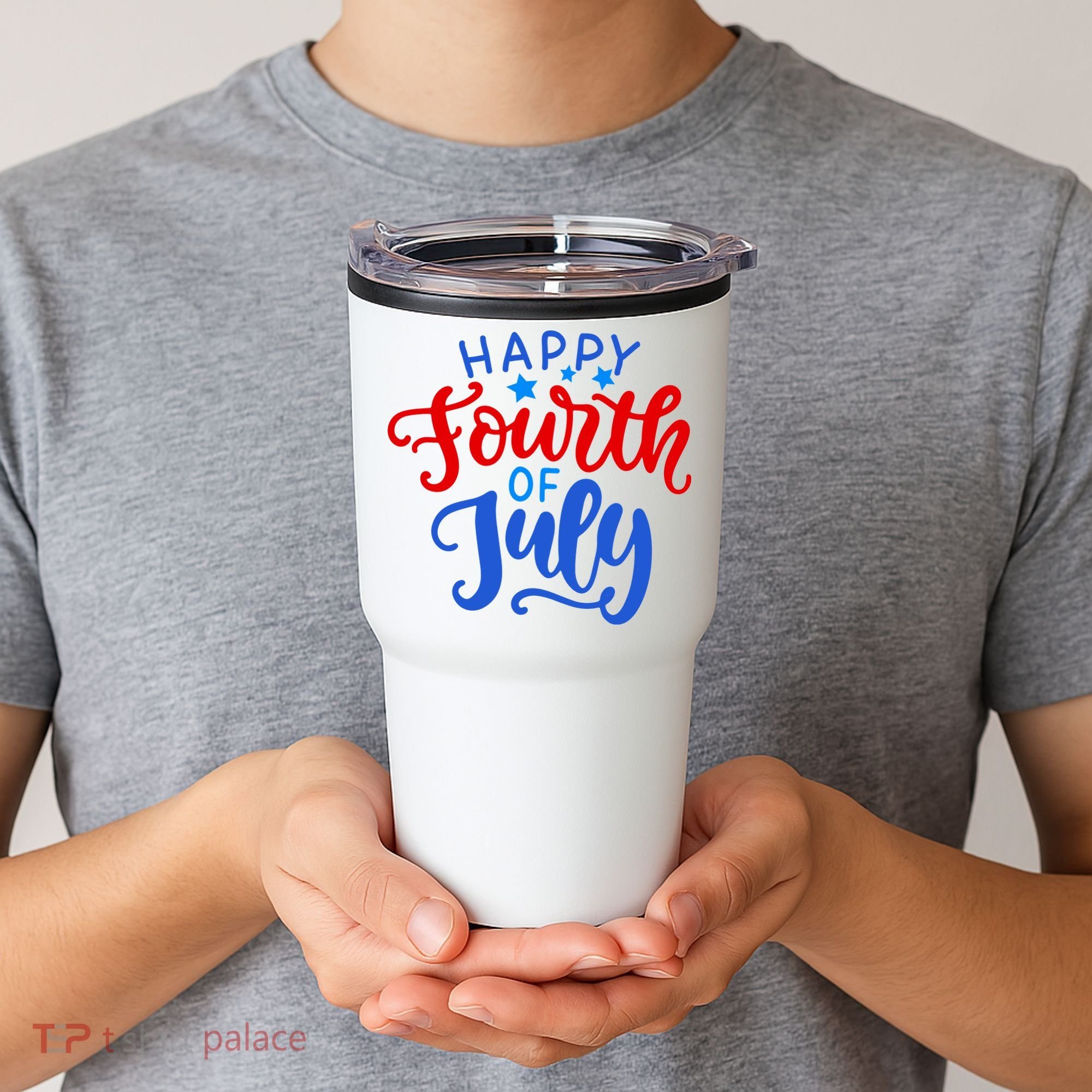 Happy Fourth Of July Celebration Tumbler