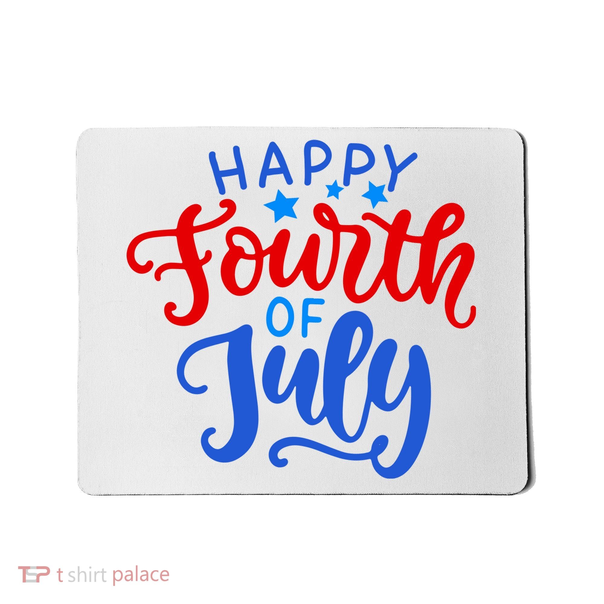 Happy Fourth Of July Celebration Mousepad