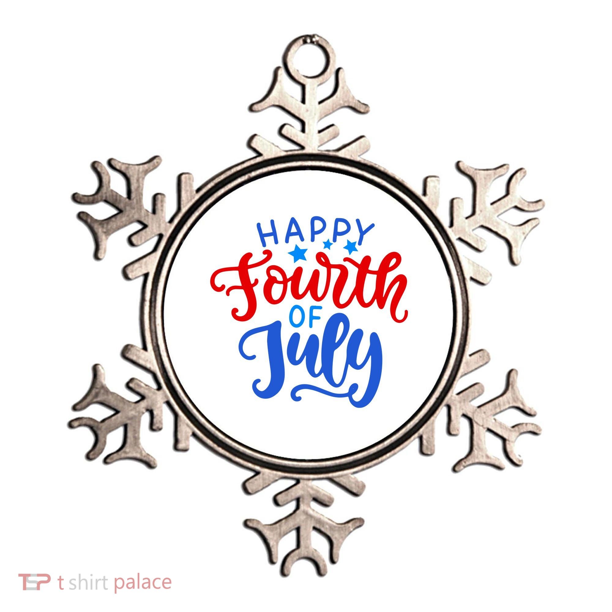 Happy Fourth Of July Celebration Ornament