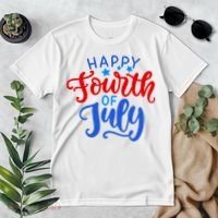 Happy Fourth Of July Celebration Premium T-Shirt thumb 2