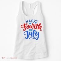 Happy Fourth Of July Celebration Women's Tank Top thumb 0