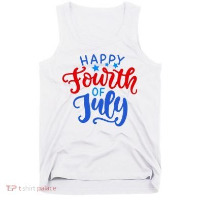 Happy Fourth Of July Celebration Tank Top