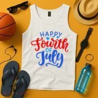 Happy Fourth Of July Celebration Tank Top thumb 4