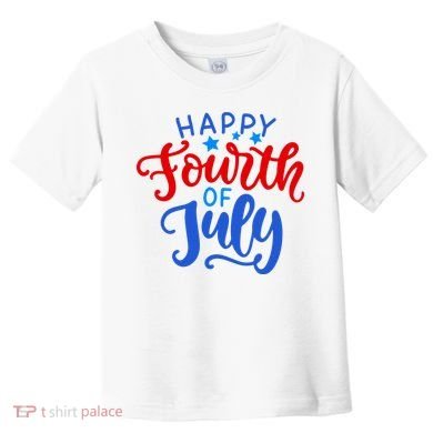 Happy Fourth Of July Celebration Toddler T-Shirt