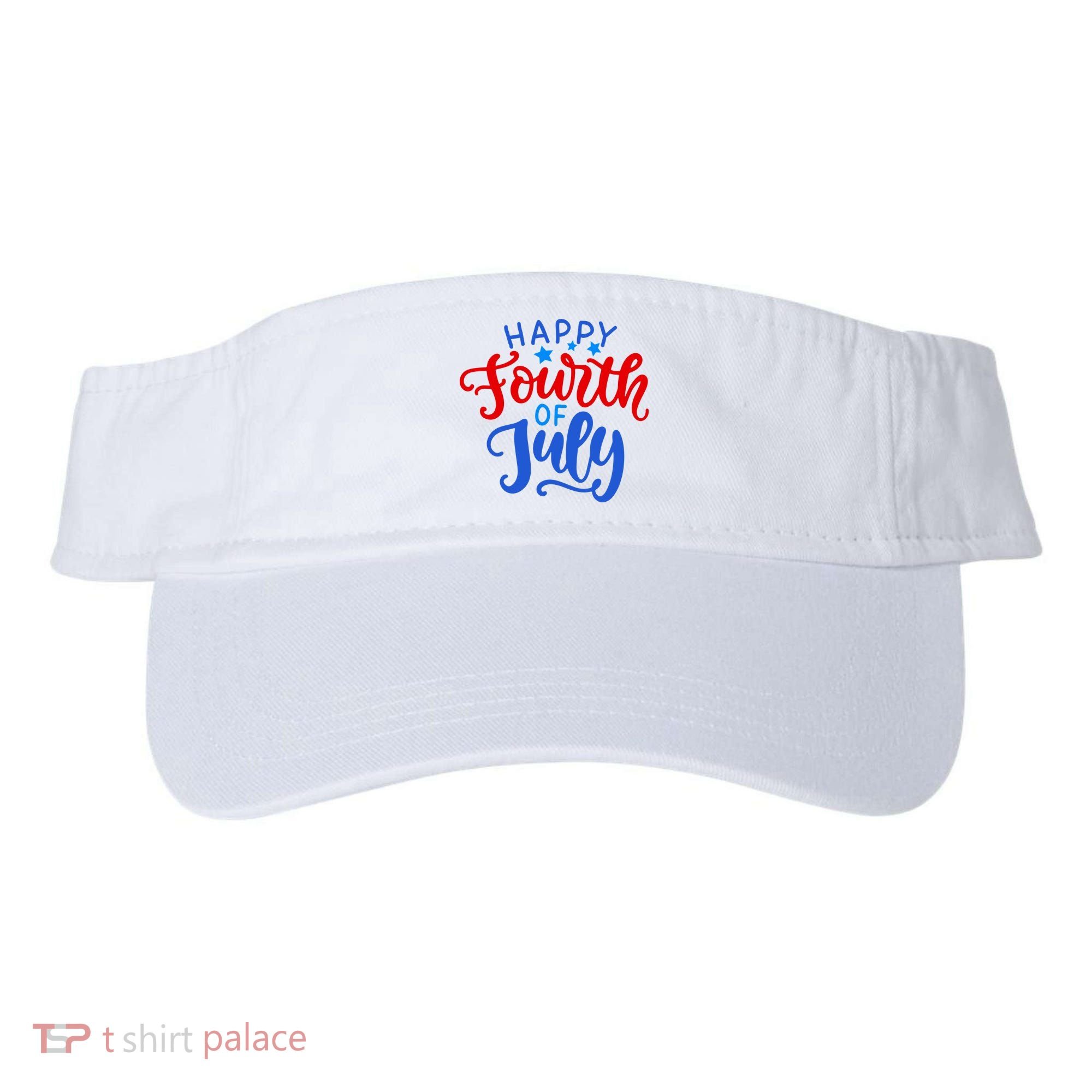 Happy Fourth Of July Celebration Visor