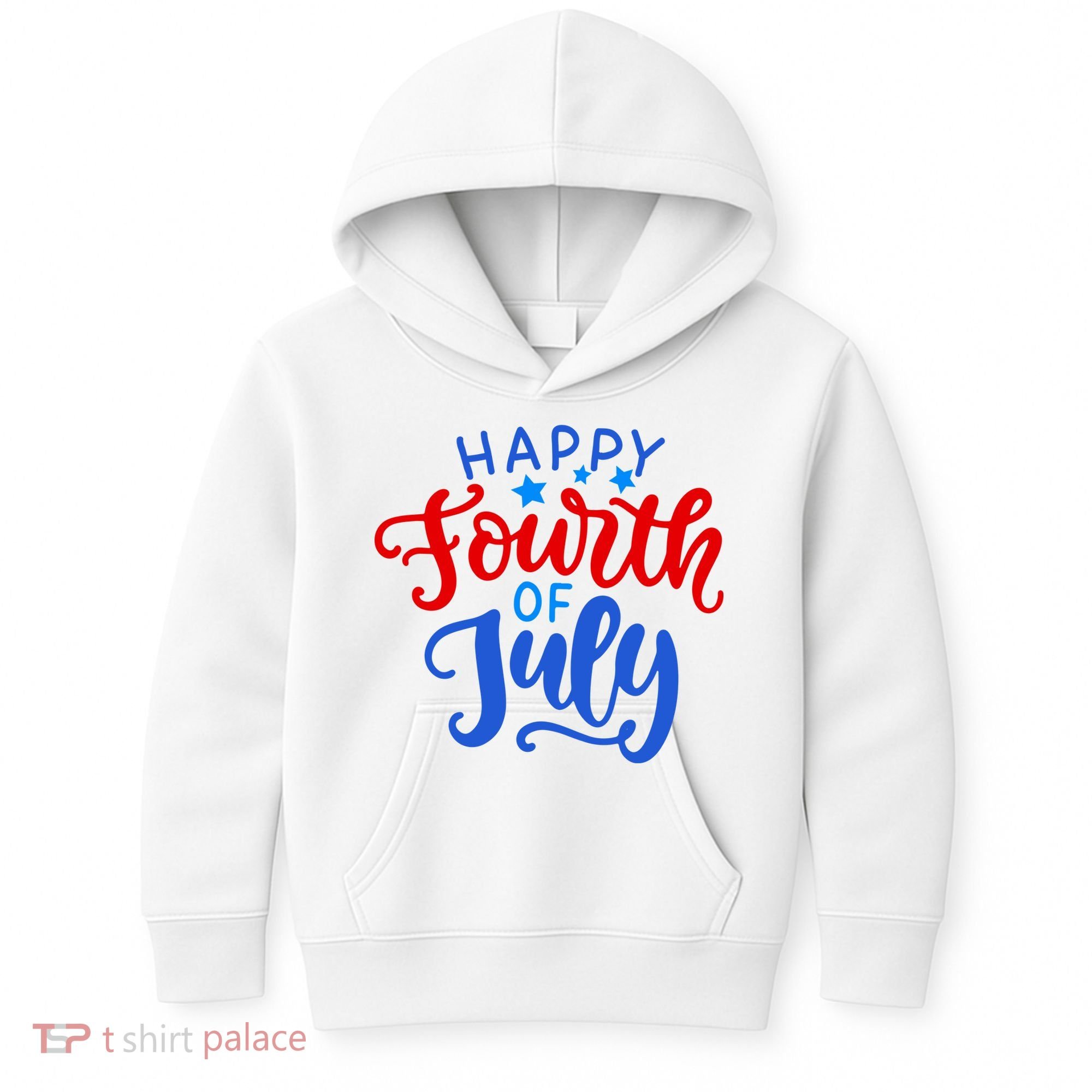 Happy Fourth Of July Celebration Kids Hoodie