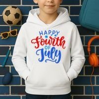 Happy Fourth Of July Celebration Kids Hoodie thumb 2