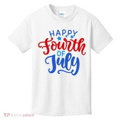 Happy Fourth Of July Celebration Kids T-Shirt