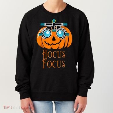 Hocus Focus Optometry Halloween Optometrist Eye Doctor Funny Women's Sweatshirt