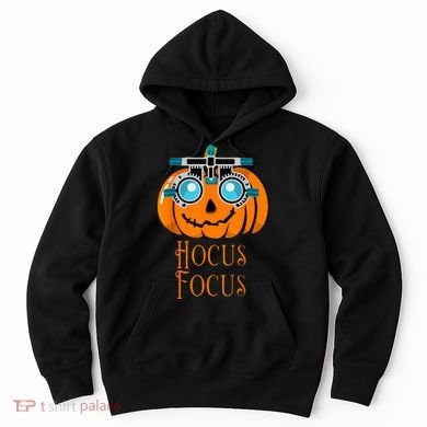 Hocus Focus Optometry Halloween Optometrist Eye Doctor Funny Hoodie
