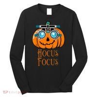 Hocus Focus Optometry Halloween Optometrist Eye Doctor Funny Long Sleeve Shirt thumb 0
