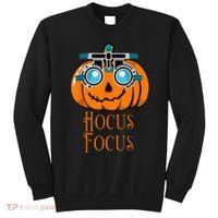 Hocus Focus Optometry Halloween Optometrist Eye Doctor Funny Sweatshirt thumb 0