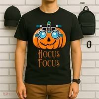Hocus Focus Optometry Halloween Optometrist Eye Doctor Funny T-Shirt thumb 6