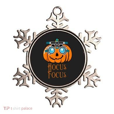 Hocus Focus Optometry Halloween Optometrist Eye Doctor Funny Ornament