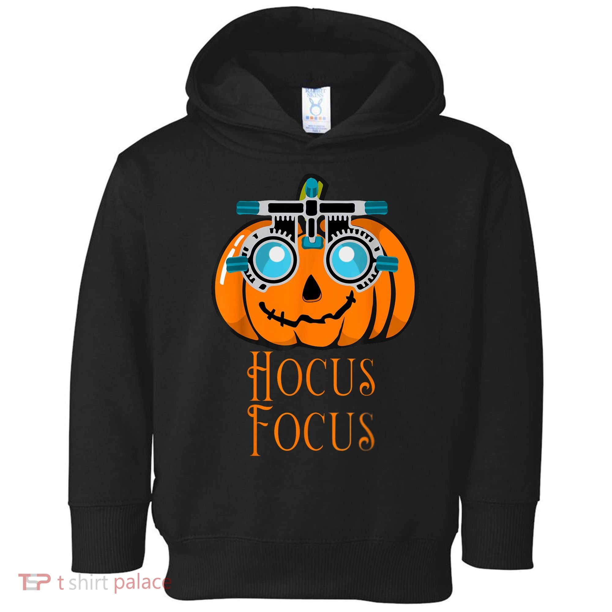 Hocus Focus Optometry Halloween Optometrist Eye Doctor Funny Toddler Hoodie