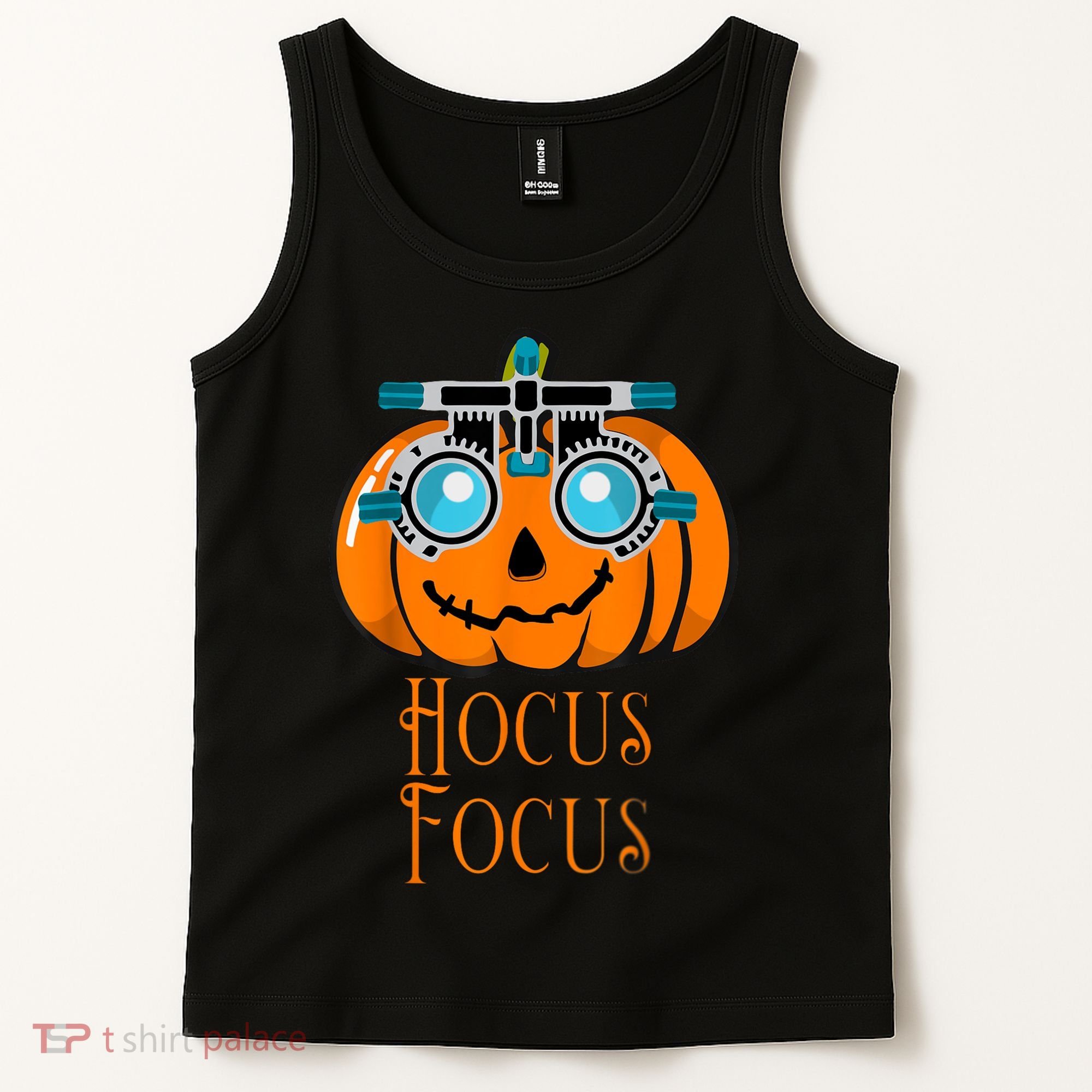 Hocus Focus Optometry Halloween Optometrist Eye Doctor Funny Tank Top
