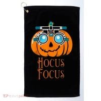 Hocus Focus Optometry Halloween Optometrist Eye Doctor Funny Golf Towel thumb 0