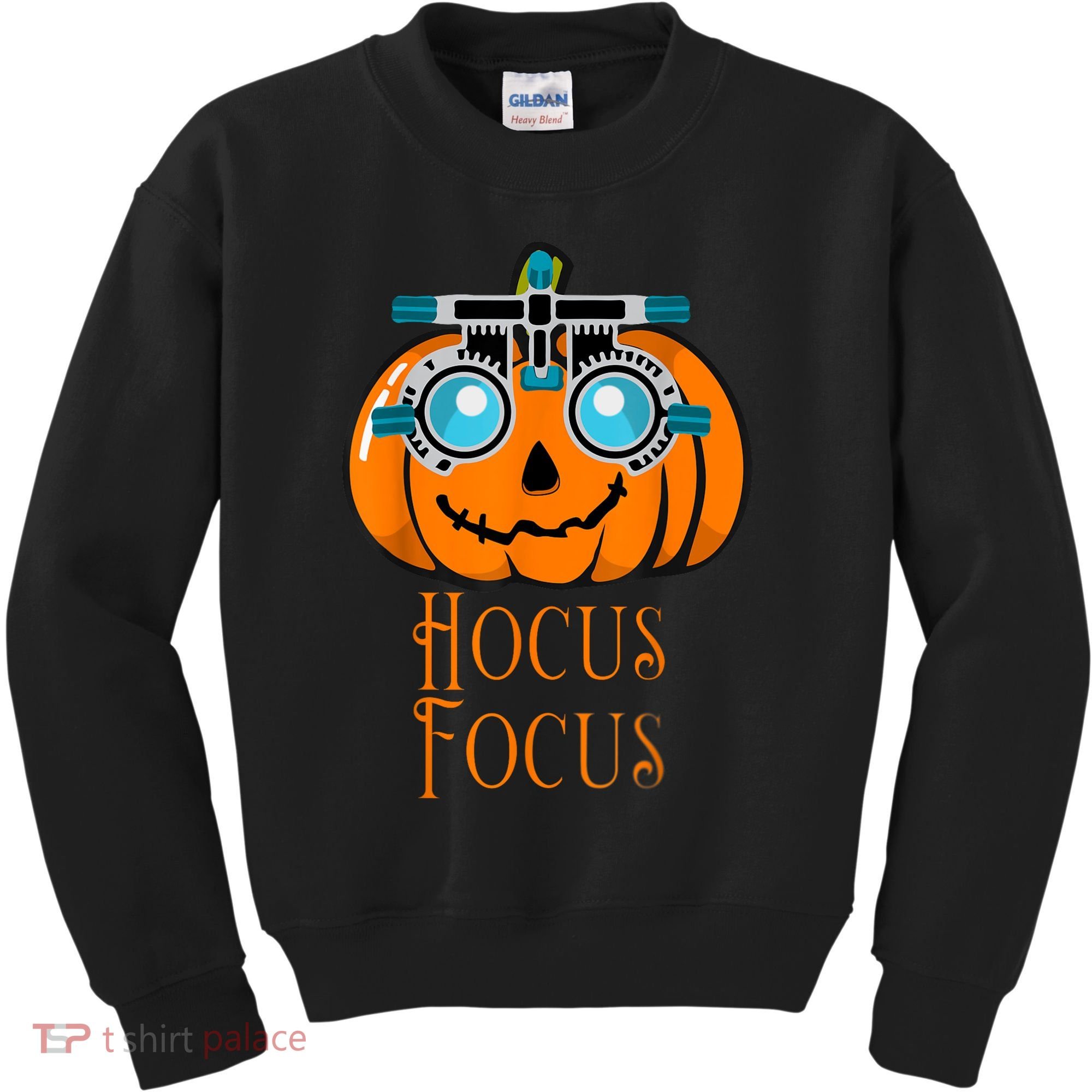 Hocus Focus Optometry Halloween Optometrist Eye Doctor Funny Kids Sweatshirt