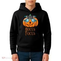Hocus Focus Optometry Halloween Optometrist Eye Doctor Funny Kids Hoodie thumb 4