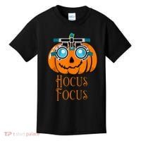 Hocus Focus Optometry Halloween Optometrist Eye Doctor Funny Kids T-Shirt thumb 0