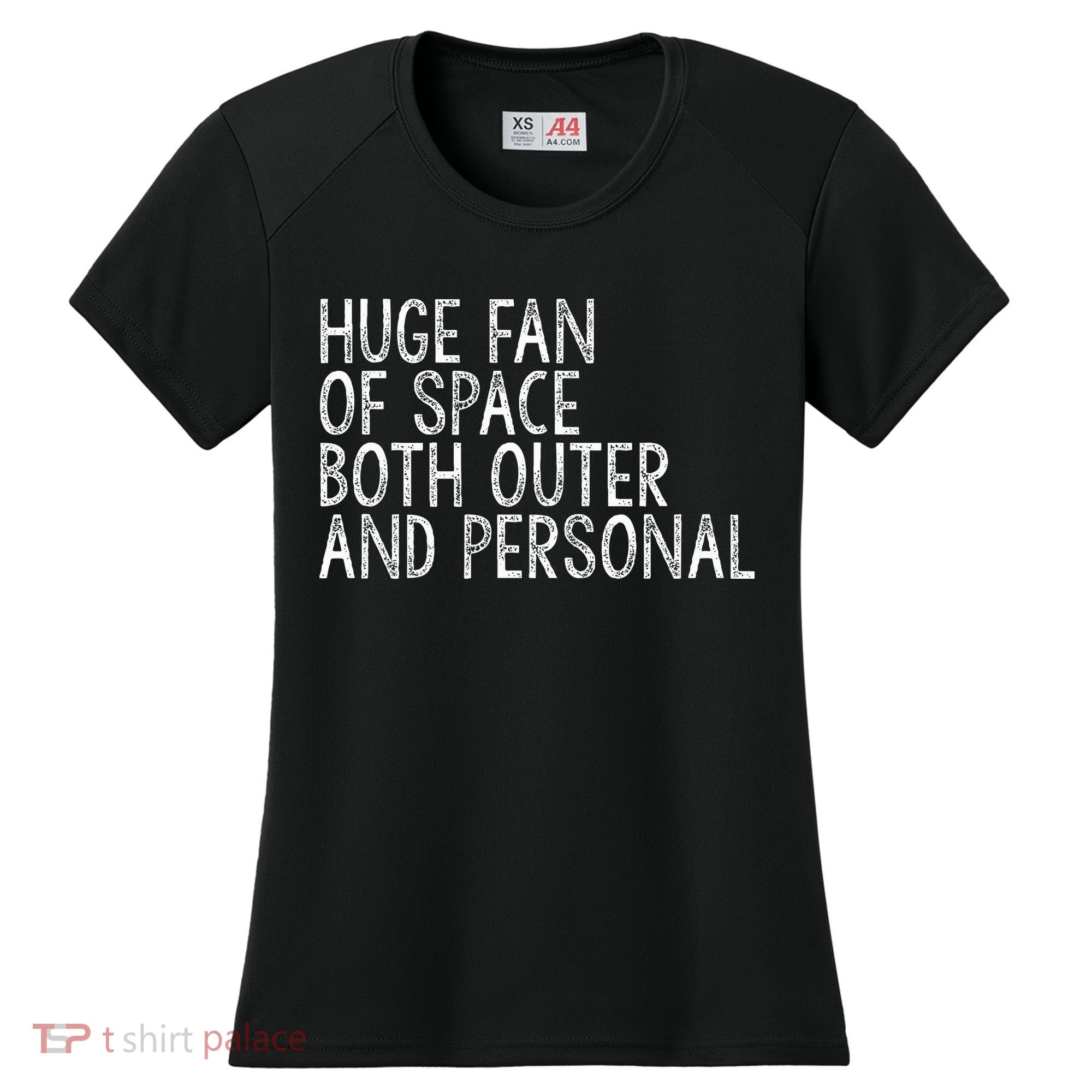 Huge Fan Of Both Outer And Personal Space Women's Cooling Performance Crew T-Shirt