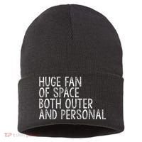 Huge Fan Of Both Outer And Personal Space Sustainable Knit Beanie thumb 0