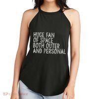 Huge Fan Of Both Outer And Personal Space Women's Perfect Tri Rocker Tank thumb 2