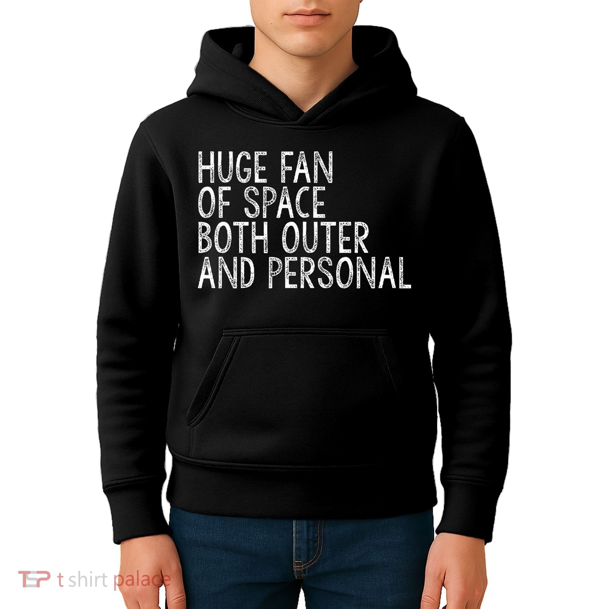 Huge Fan Of Both Outer And Personal Space Kids Hoodie