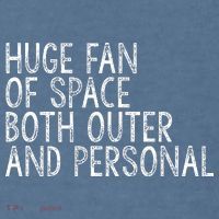 Huge Fan Of Both Outer And Personal Space Garment-Dyed Sweatshirt thumb 2