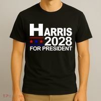 Harris For President 2028  T-Shirt thumb 3