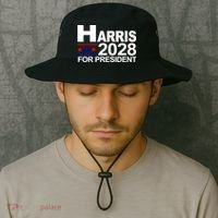 Harris For President 2028  Bucket Hat thumb 2