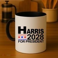 Harris For President 2028  Coffee Mug thumb 4