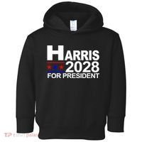 Harris For President 2028  Toddler Hoodie thumb 0