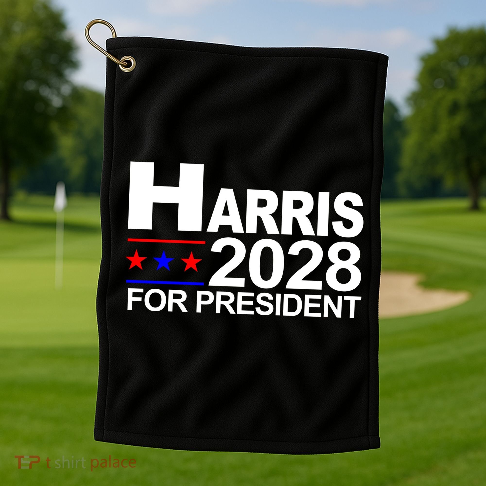 Harris For President 2028  Golf Towel