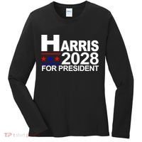 Harris For President 2028  Women's Long Sleeve Shirt thumb 0