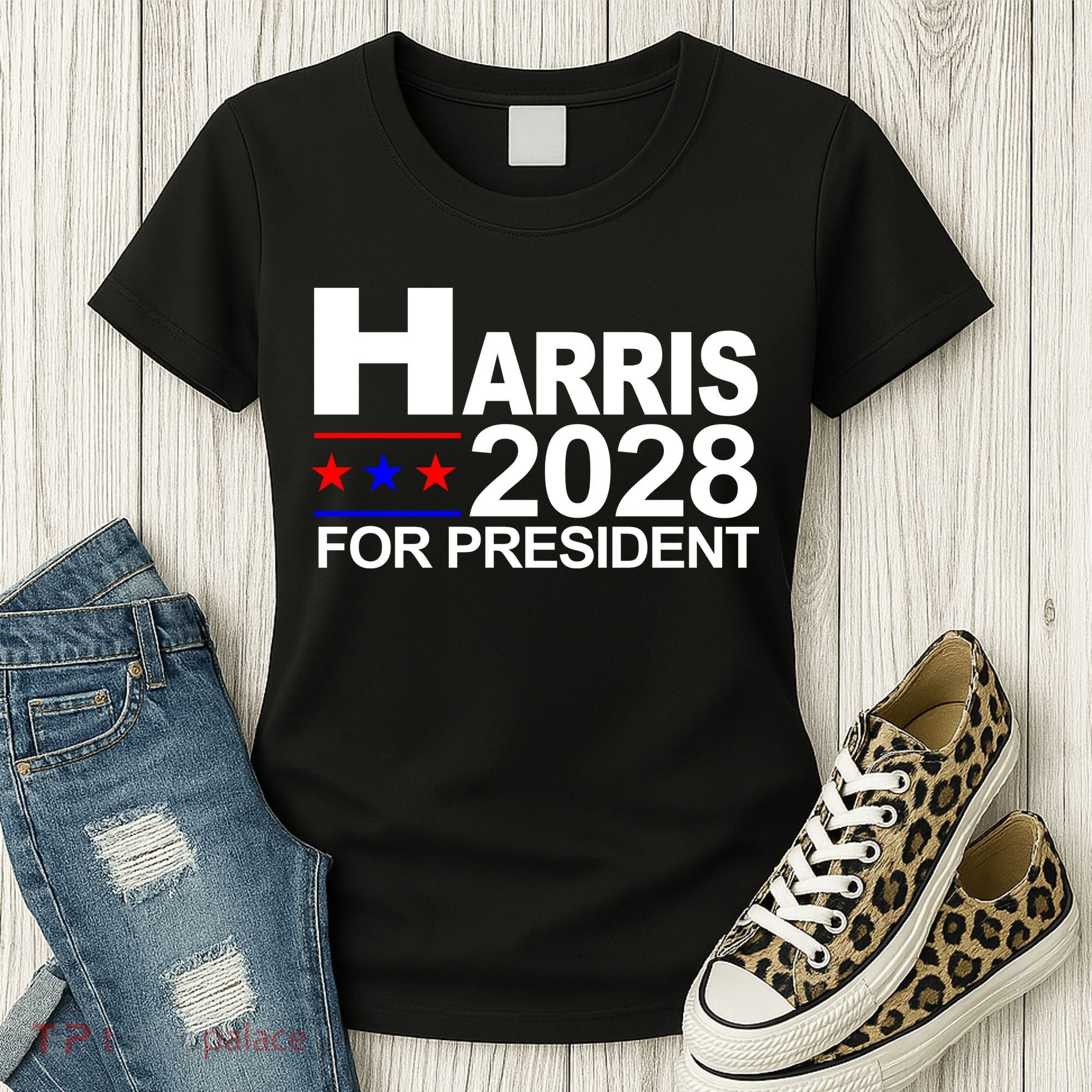 Harris For President 2028  Women's T-Shirt