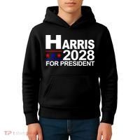 Harris For President 2028  Kids Hoodie thumb 4