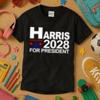 Harris For President 2028  Kids T-Shirt thumb 3